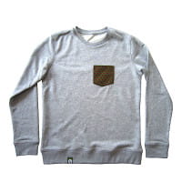 Shwe Shwe Pocket - Unisex - Grau - Organic Sweater