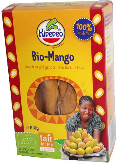 Getrocknete Mango - Bio - Burkina Faso