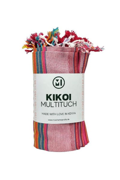Kikoi Tuch Kenia - Baumwolle - Pink