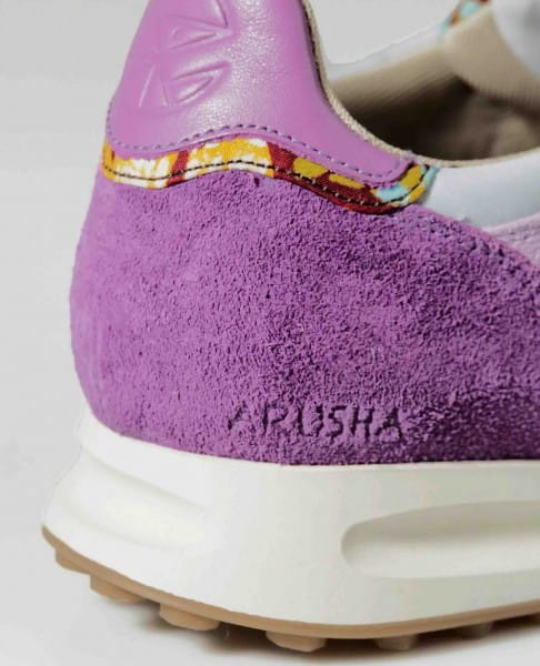 African Fair Trade Sneaker - Arusha Lila