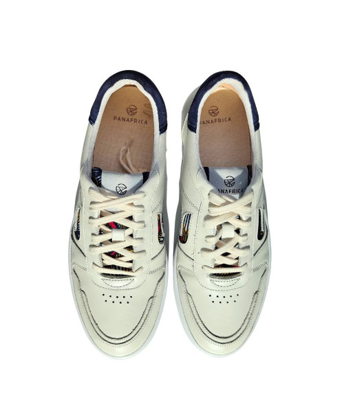 African Fair Trade Sneaker - Kasai Marine