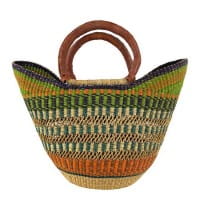 Bolga Bag Einkaufskorb aus Ghana Afrikanische Tasche