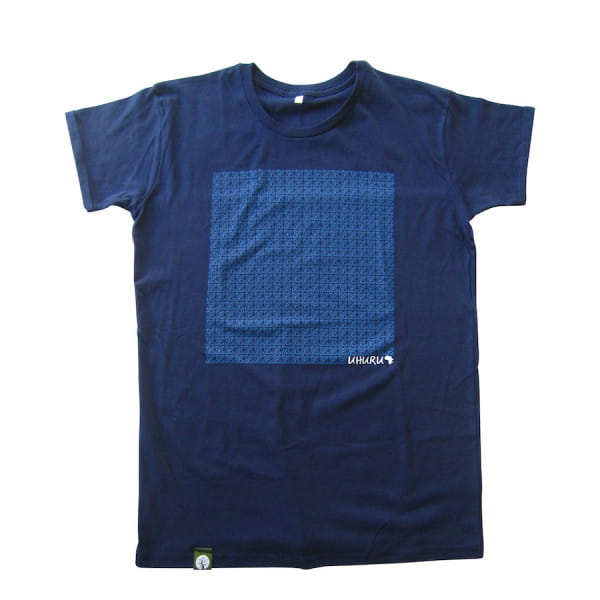 Uhuru - Men - Blau - Organic Shirt