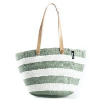 Kiondo Tasche Mifuko Shopper Bag Kenia afrikanische Tasche Grün