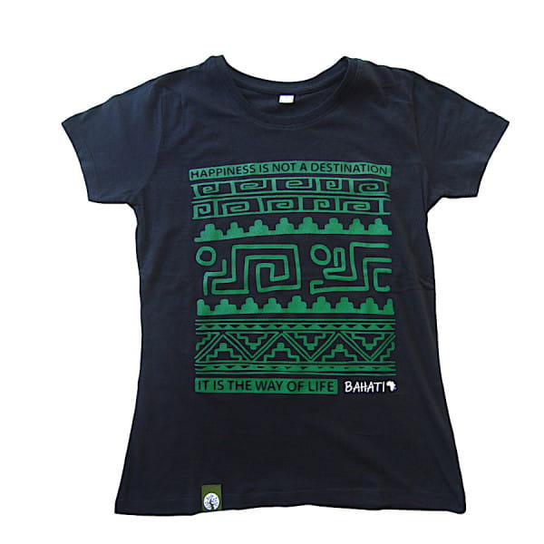 Bahati - Woman - Schwarz - Organic Shirt